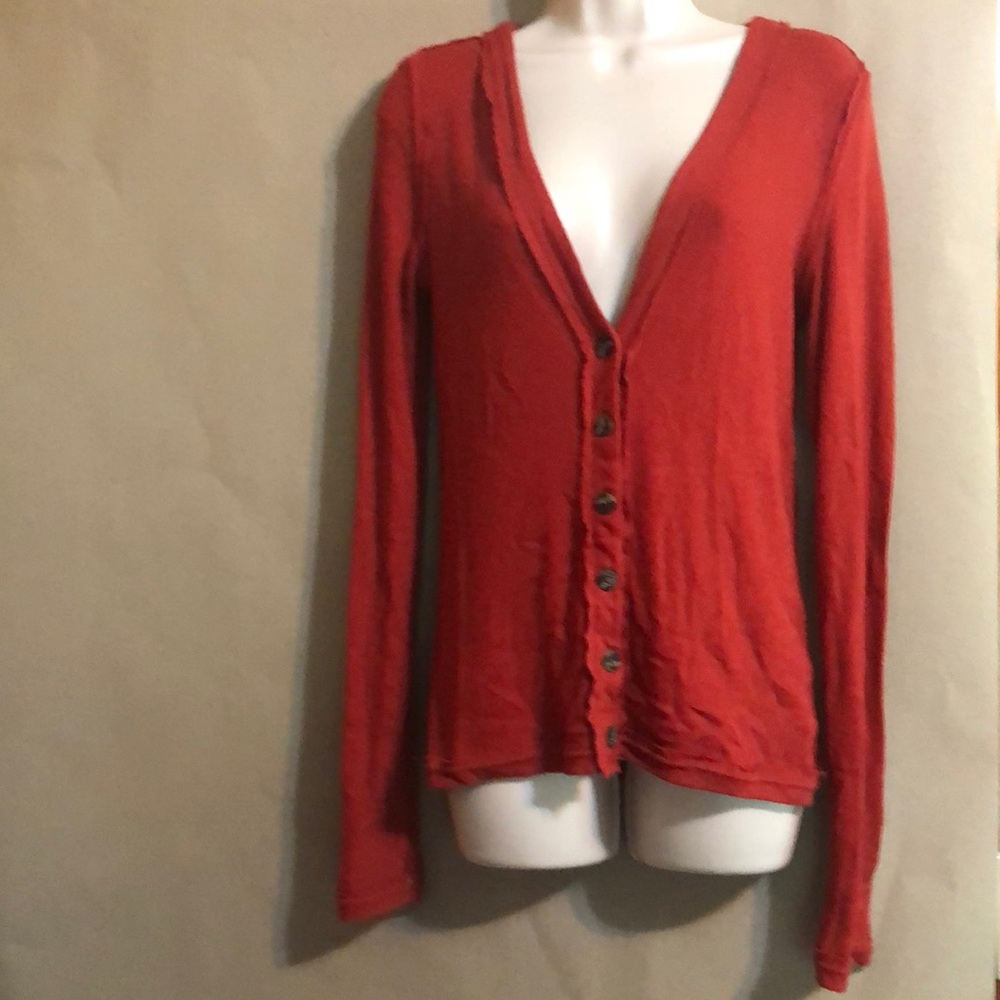 We the free button down cardigan
